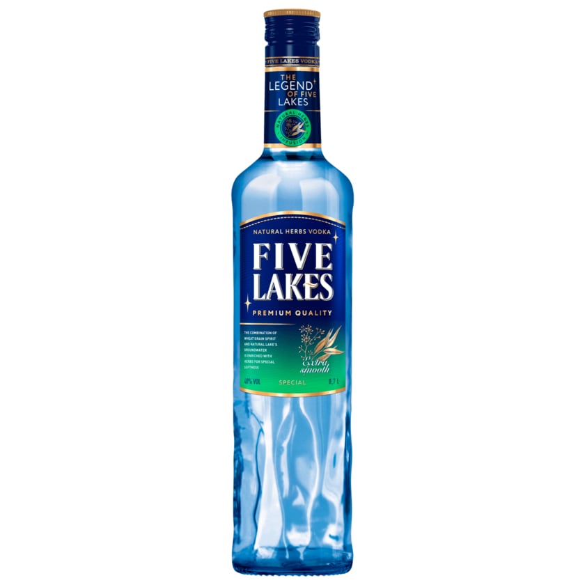 Five Lakes Siberian Vodka special 0,7l